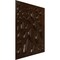 Ekena Millwork 19 5/8in. W x 19 5/8in. H Shale EnduraWall Decorative 3D Wall Panel Covers 2.67 Sq. Ft. WP20X20SLAMB - alternate 5